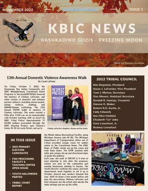 November 2022 Newsletter cover