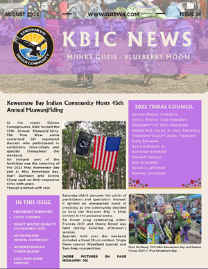 August 2023 Newsletter cover