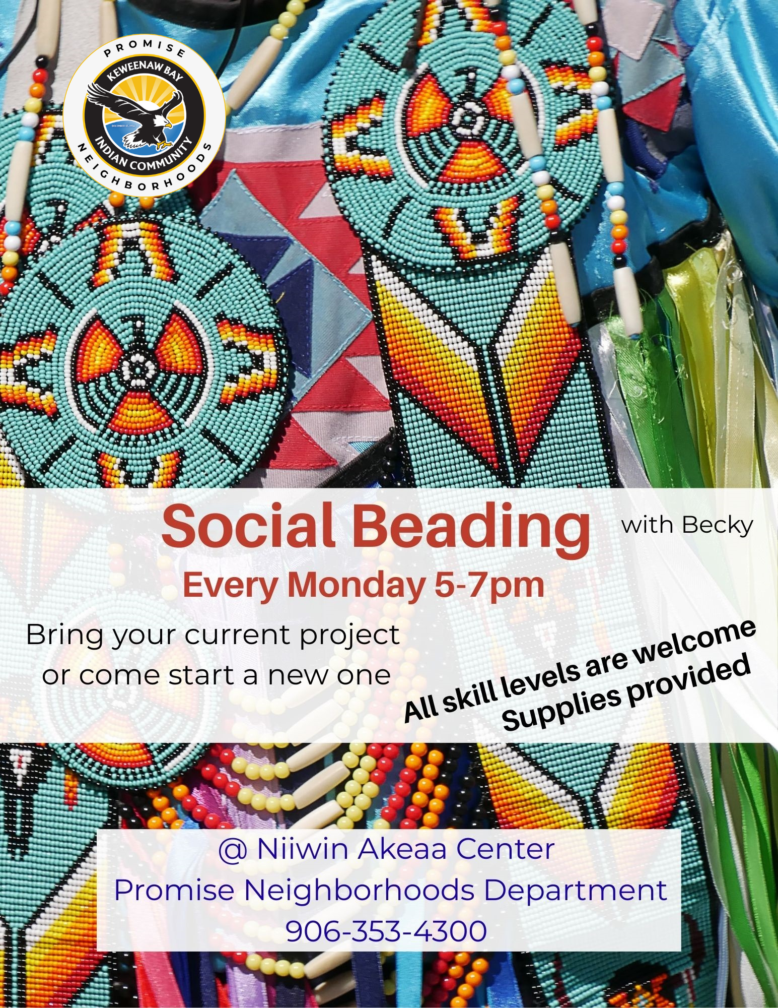 Social Beading event notice
