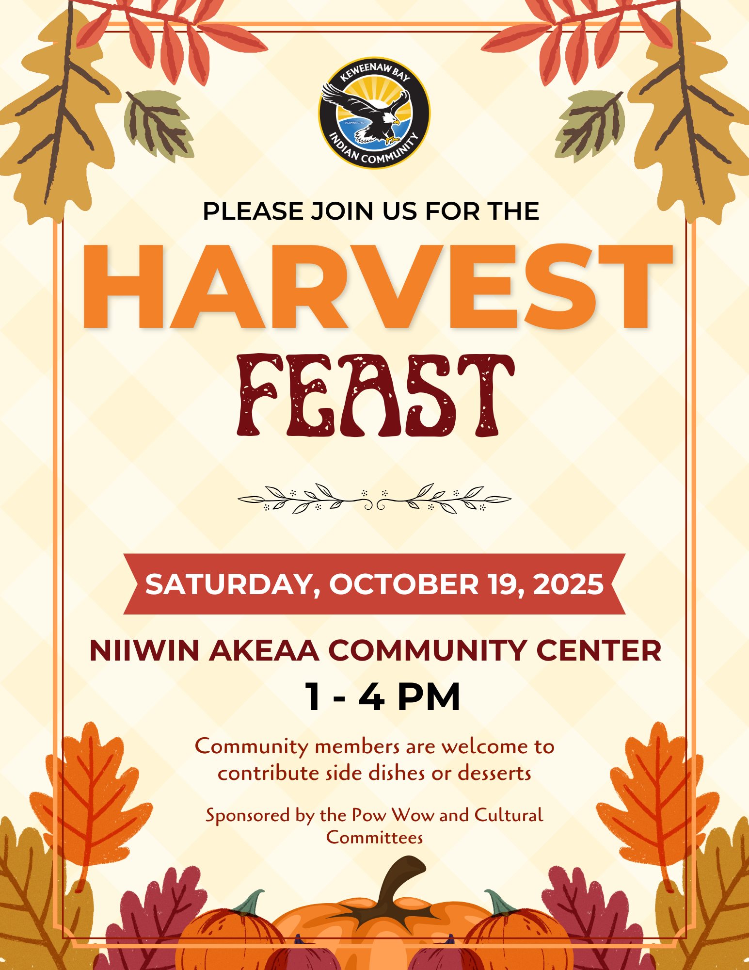 Harvest Feast notice