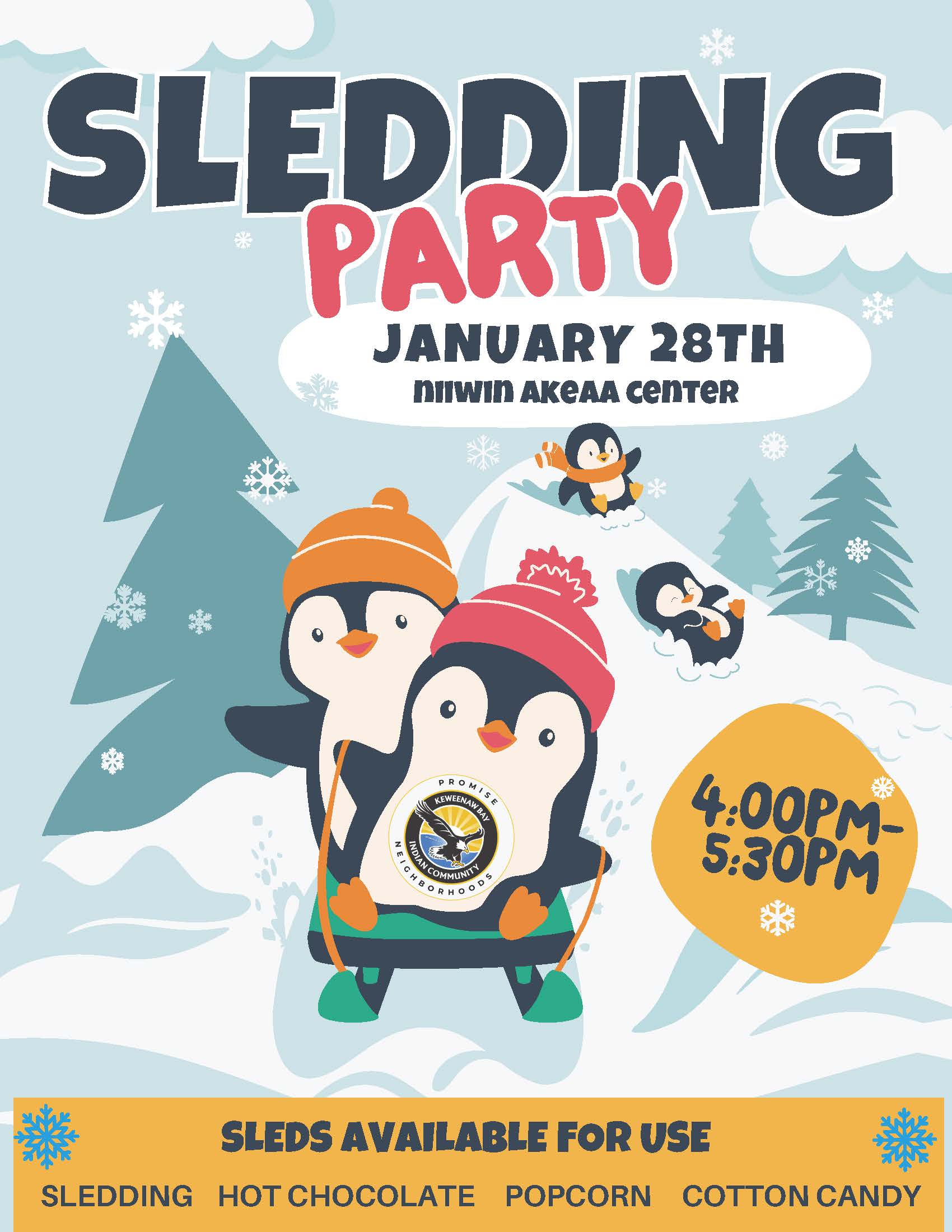 Sledding Party Jan 2026