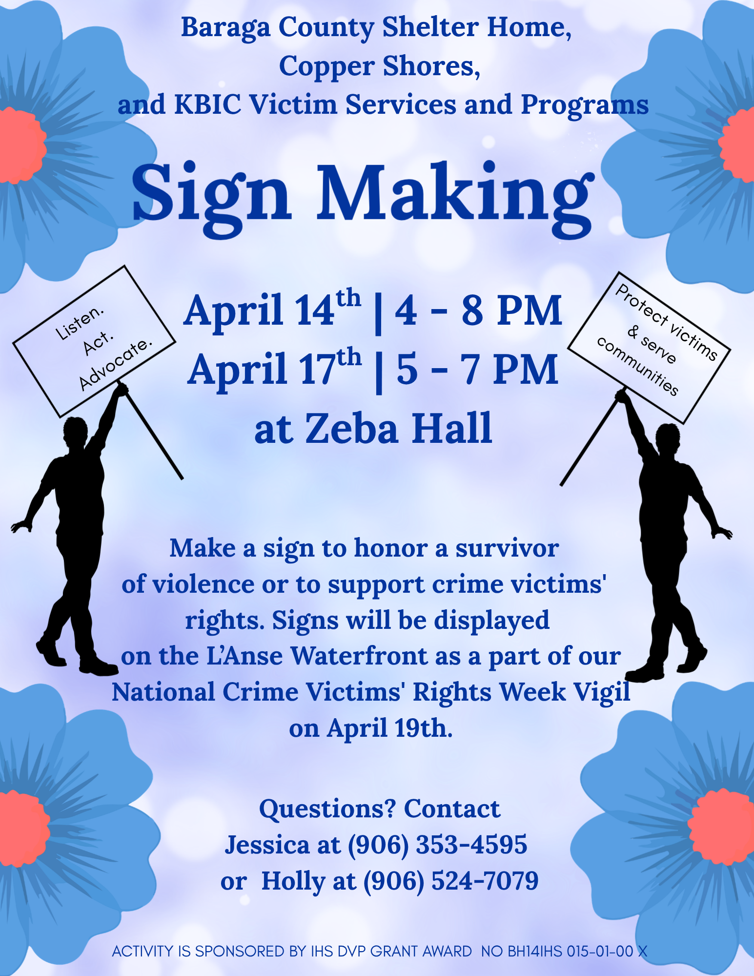 Vigil Sign Making Event