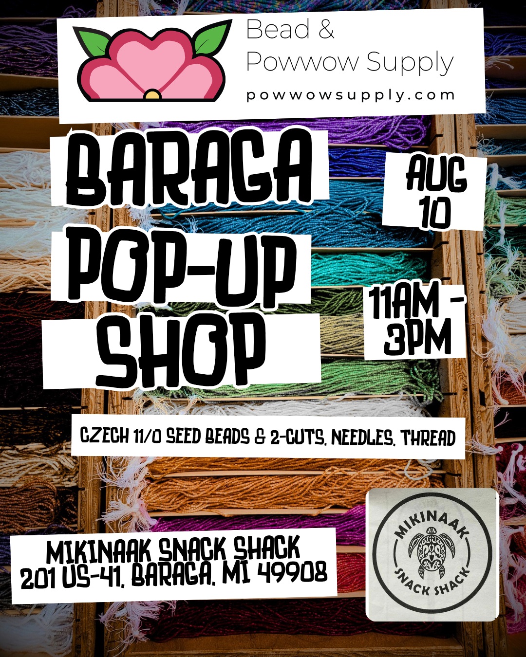 Barage Pop-Up Shop event notice